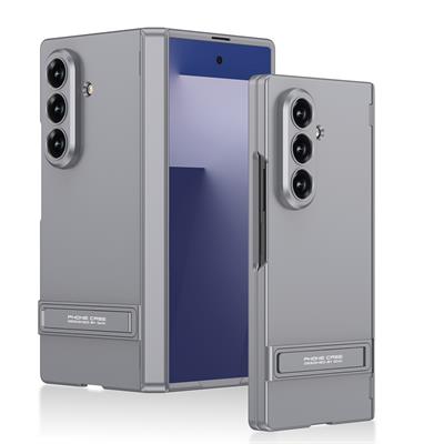Galaxy Z Fold 7 Uyumlu Kılıf Zore Kıpta Standlı Kapak