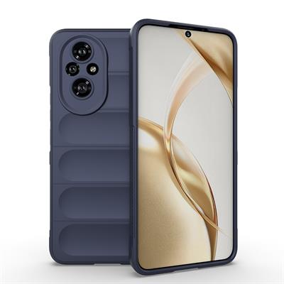 Honor 200 Pro Uyumlu Kılıf Esnek TPU Oyuklu Arka Yüzey Tasarımlı Zore Etnik Silikon Kapak