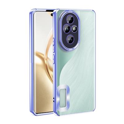 Honor 200 Pro Uyumlu Kılıf Kamera Korumalı Logo Gösteren Zore Omega Kapak