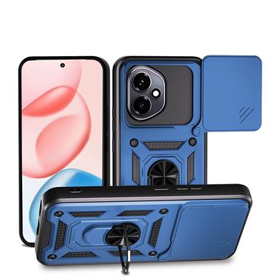 Honor 400 Uyumlu Kılıf Magnetik Standlı Kamera Korumalı Zore Sürgülü Vega Kapak