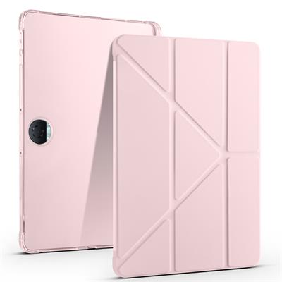 Honor Pad 9 Uyumlu Kılıf Zore Tri Folding Kalem Bölmeli Standlı Uyumlu Kılıf