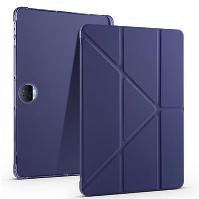 Honor Pad 9 Uyumlu Kılıf Zore Tri Folding Kalem Bölmeli Standlı Uyumlu Kılıf