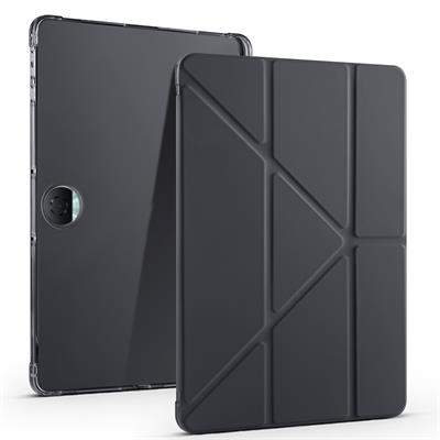Honor Pad 9 Uyumlu Kılıf Zore Tri Folding Kalem Bölmeli Standlı Uyumlu Kılıf