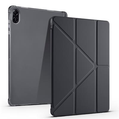 Honor Pad X8A Uyumlu Kılıf Zore Tri Folding Kalem Bölmeli Standlı Uyumlu Kılıf