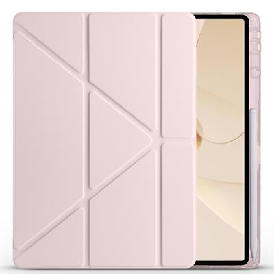Huawei Matepad 12X Uyumlu Kılıf Zore Tri Folding Kalem Bölmeli Standlı Uyumlu Kılıf