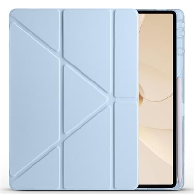 Huawei Matepad 12X Uyumlu Kılıf Zore Tri Folding Kalem Bölmeli Standlı Uyumlu Kılıf