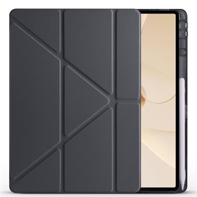 Huawei Matepad 12X Uyumlu Kılıf Zore Tri Folding Kalem Bölmeli Standlı Uyumlu Kılıf