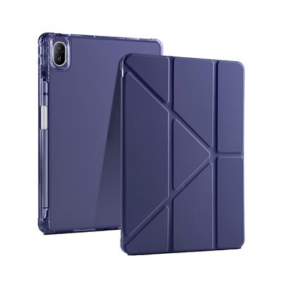 Huawei Matepad SE 11 Uyumlu Kılıf Zore Tri Folding Kalem Bölmeli Standlı Uyumlu Kılıf