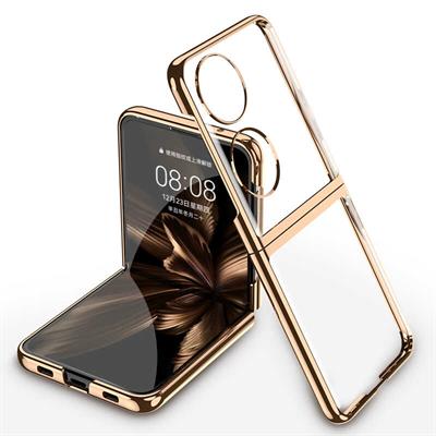 Huawei P50 Pocket Uyumlu Kılıf Zore Kıpta Kapak