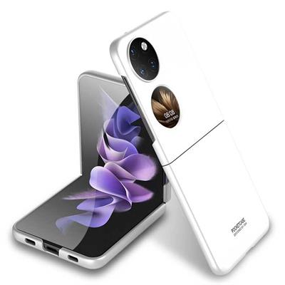 Huawei P50 Pocket Uyumlu Kılıf Zore Sert Kıpta Kapak