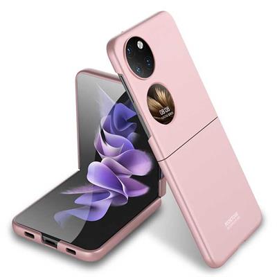 Huawei P50 Pocket Uyumlu Kılıf Zore Sert Kıpta Kapak