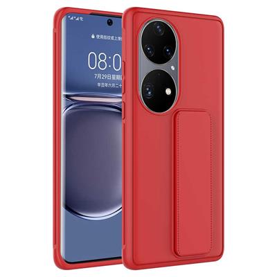 Huawei P50 Pro Uyumlu Kılıf Zore Qstand Kapak