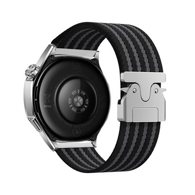 Huawei Watch GT 3 42mm Zore KRD-133 22mm Naylon Kumaş Hasır Örgülü Kordon