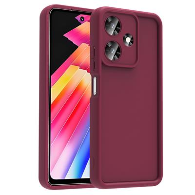 İnfinix Hot 30 Uyumlu Kılıf Kamera Korumalı Zore Ananas Kapak