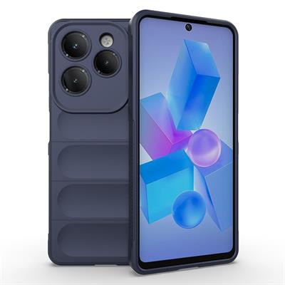 İnfinix Hot 40 Pro Uyumlu Kılıf Esnek TPU Oyuklu Arka Yüzey Tasarımlı Zore Etnik Silikon Kapak