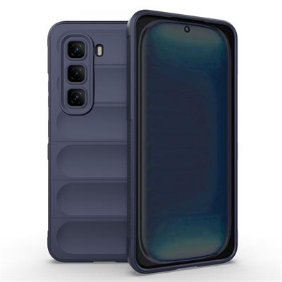 İnfinix Hot 50 Pro 4G Uyumlu Kılıf Esnek TPU Oyuklu Arka Yüzey Tasarımlı Zore Etnik Silikon Kapak