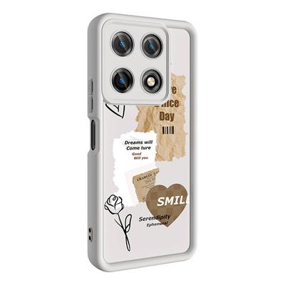 İnfinix Note 30 Pro Uyumlu Kılıf Kamera Korumalı Baskılı Arka Yüzey Zore Klas Kapak