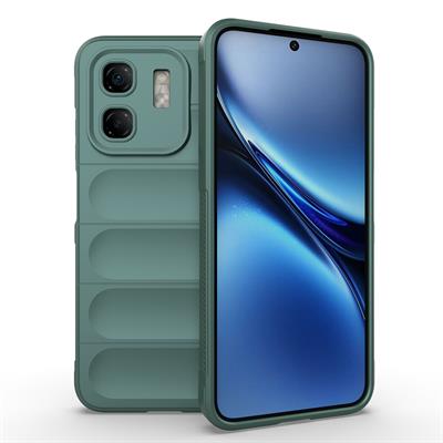 İnfinix Smart 9 Uyumlu Kılıf Esnek TPU Oyuklu Arka Yüzey Tasarımlı Zore Etnik Silikon Kapak