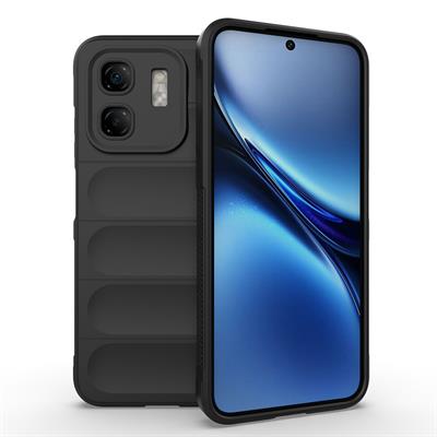 İnfinix Smart 9 Uyumlu Kılıf Esnek TPU Oyuklu Arka Yüzey Tasarımlı Zore Etnik Silikon Kapak