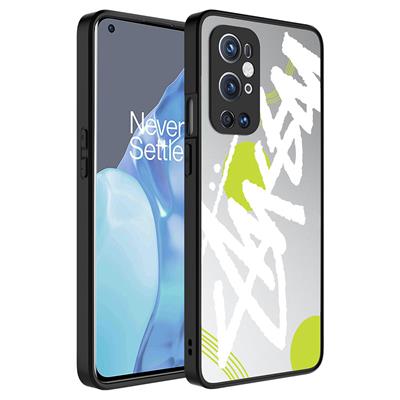 One Plus 9 Pro Uyumlu Kılıf Aynalı Desenli Kamera Korumalı Parlak Zore Mirror Kapak