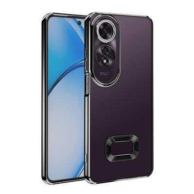 Oppo A60 Uyumlu Kılıf Kamera Korumalı Logo Gösteren Zore Omega Kapak