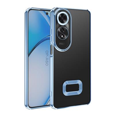 Oppo A60 Uyumlu Kılıf Kamera Korumalı Logo Gösteren Zore Omega Kapak