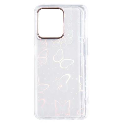 Oppo Reno 5 Lite Uyumlu Kılıf Zore Sidney Desenli Sert Kapak