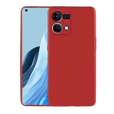 Oppo Reno 7 4G Uyumlu Kılıf Zore Premier Silikon Kapak