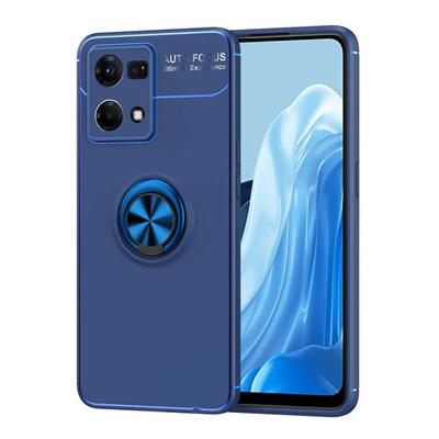 Oppo Reno 7 4G Uyumlu Kılıf Zore Ravel Silikon Kapak