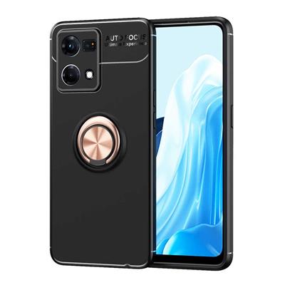 Oppo Reno 7 4G Uyumlu Kılıf Zore Ravel Silikon Kapak