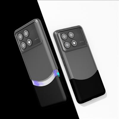 Poco X6 Pro Uyumlu Kılıf Mıknatıslı Zore Duble Kapak