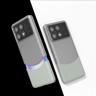 Poco X6 Pro Uyumlu Kılıf Mıknatıslı Zore Duble Kapak