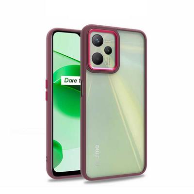 Realme C35 Uyumlu Kılıf Zore Flora Kapak