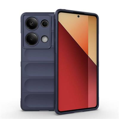 Redmi Note 13 Pro 4G Uyumlu Kılıf Esnek TPU Oyuklu Arka Yüzey Tasarımlı Zore Etnik Silikon Kapak