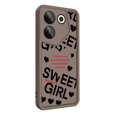 Tecno Camon 20 Pro 5G Uyumlu Kılıf Kamera Korumalı Baskılı Arka Yüzey Zore Klas Kapak