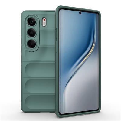 Tecno Camon 40 Pro Kılıf Esnek TPU Oyuklu Arka Yüzey Tasarımlı Zore Etnik Silikon Kapak