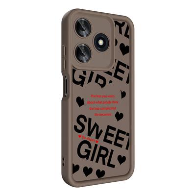 Tecno Spark 10C Uyumlu Kılıf Kamera Korumalı Baskılı Arka Yüzey Zore Klas Kapak