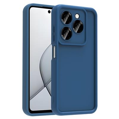 Tecno Spark 20 Uyumlu Kılıf Kamera Korumalı Zore Ananas Kapak