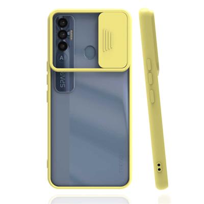 Tecno Spark 7 Pro Uyumlu Kılıf Zore Lensi Kapak