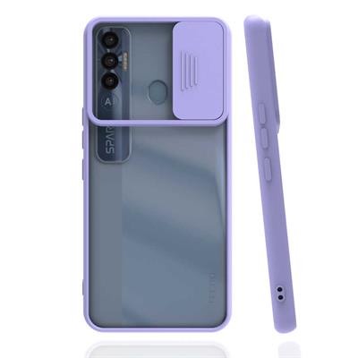 Tecno Spark 7 Pro Uyumlu Kılıf Zore Lensi Kapak