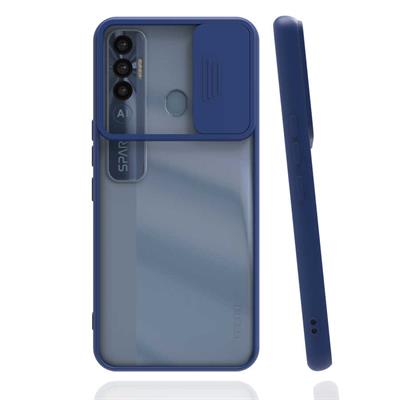 Tecno Spark 7 Pro Uyumlu Kılıf Zore Lensi Kapak