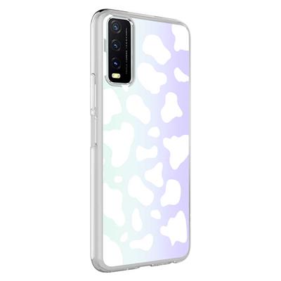 Vivo Y11S Uyumlu Kılıf Zore M-Blue Desenli Kapak