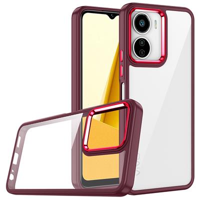 Vivo Y16 Uyumlu Kılıf Zore Flora Kapak