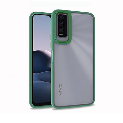 Vivo Y20S Uyumlu Kılıf Zore Flora Kapak