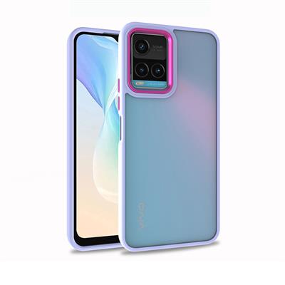 Vivo Y33S Uyumlu Kılıf Zore Flora Kapak
