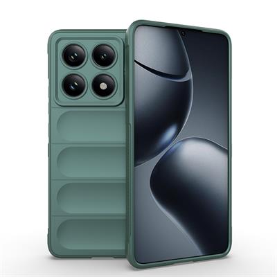 Xiaomi 14T Pro Uyumlu Kılıf Esnek TPU Oyuklu Arka Yüzey Tasarımlı Zore Etnik Silikon Kapak