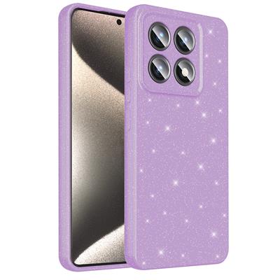 Xiaomi 14T Pro Uyumlu Kılıf Kamera Korumalı Simli Lüks Zore Koton Kapak