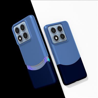 Xiaomi 14T Pro Uyumlu Kılıf Mıknatıslı Zore Duble Kapak