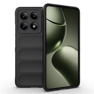 Xiaomi 14T Uyumlu Kılıf Esnek TPU Oyuklu Arka Yüzey Tasarımlı Zore Etnik Silikon Kapak