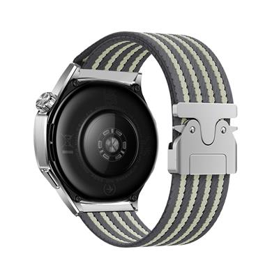 Xiaomi Amazfit Pace Zore KRD-133 22mm Naylon Kumaş Hasır Örgülü Kordon
